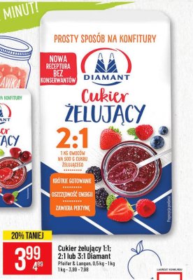 Cukier żelujący 3:1 Diamant Diamant polska promocja