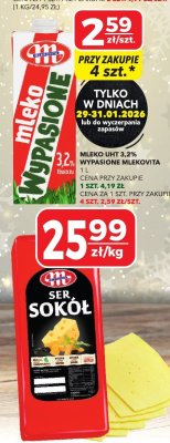 Ser Sokół Mlekovita promocja w Top Market