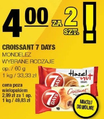 Croissant 7 Days promocja w SPAR