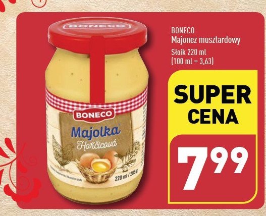 Majonez musztardowy Boneco promocja