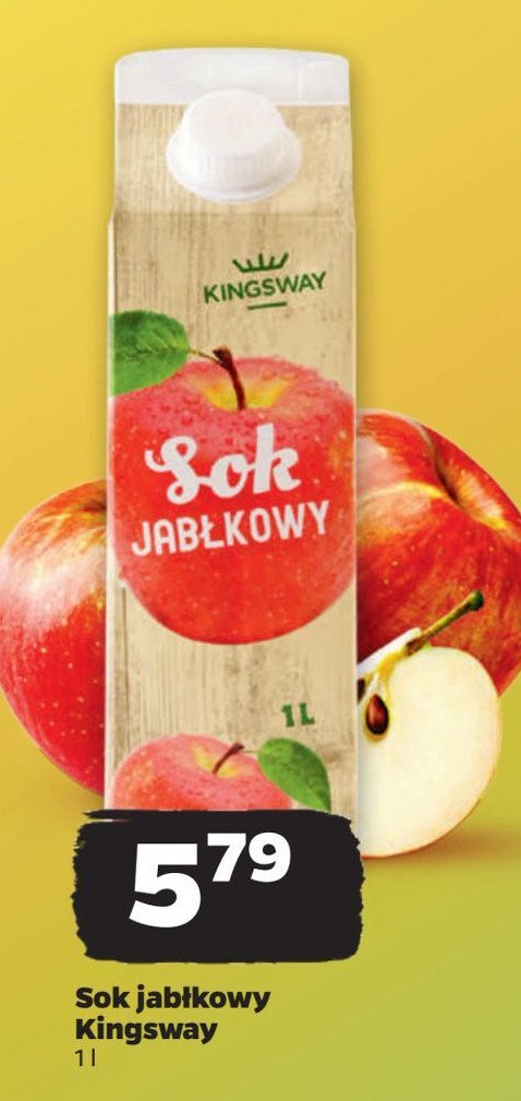 Sok jabłkowy Kingsway promocja