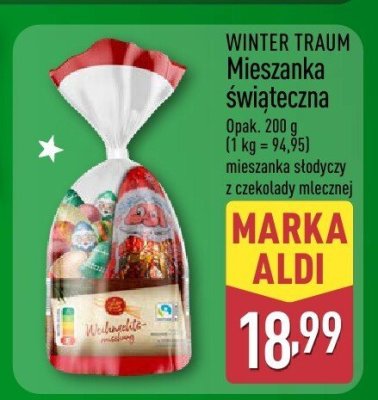 Mieszanka świąteczna WINTER TRAUM promocja w Aldi