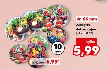 Zakrętka dekoracyjna 82 cm HEL promocja