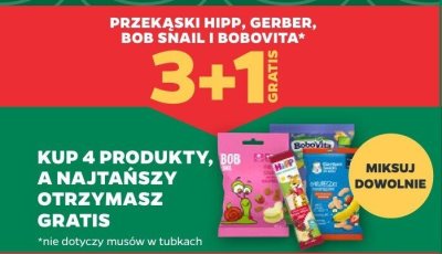 Przekąski HiPP promocja w Netto