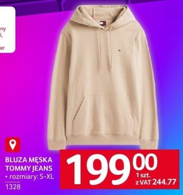 Bluza męska TOMMY JEANS promocja w Selgros