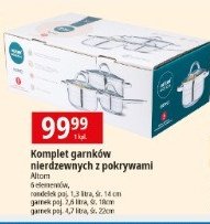 Komplet garnków nierdzewnych Altom promocja