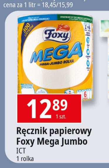 Recznik papierowy Foxy mega promocja w Leclerc