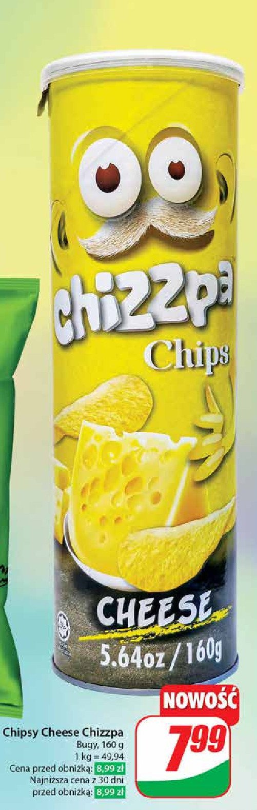 Chipsy cheese Chizzpa promocja