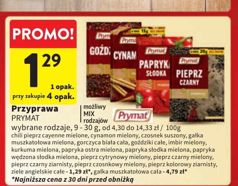 Papryka słodka mielona Prymat promocja