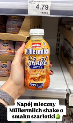 Shake mleczny Apple Pie promocja w Dino