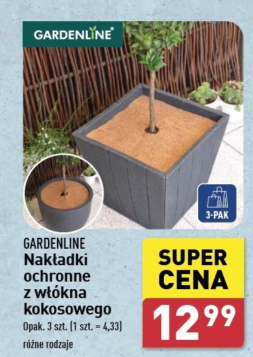 Nakładki ochronne z włókna kokosowego GARDEN LINE promocja