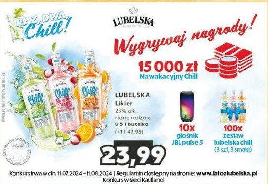 Wódka Lubelska chill spritz promocja