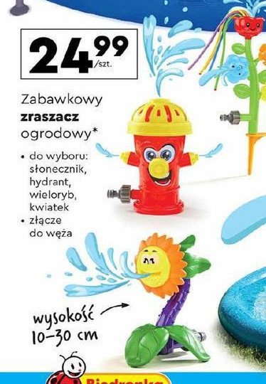 Zraszacz ogrodowy splash wieloryb promocja