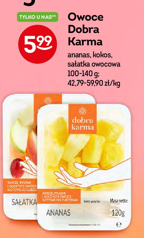 Ananas Dobra karma promocja