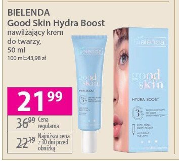 Krem do twarzy nawilżajacy BIELENDA GOOD SKIN HYDRA BOOST promocja