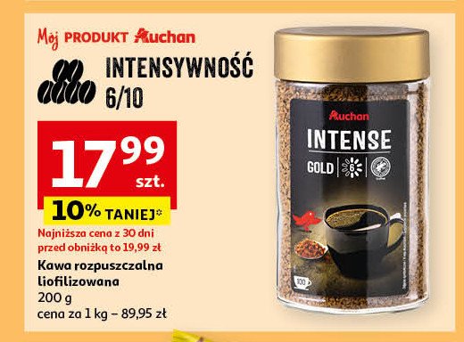 Kawa intense Auchan promocja