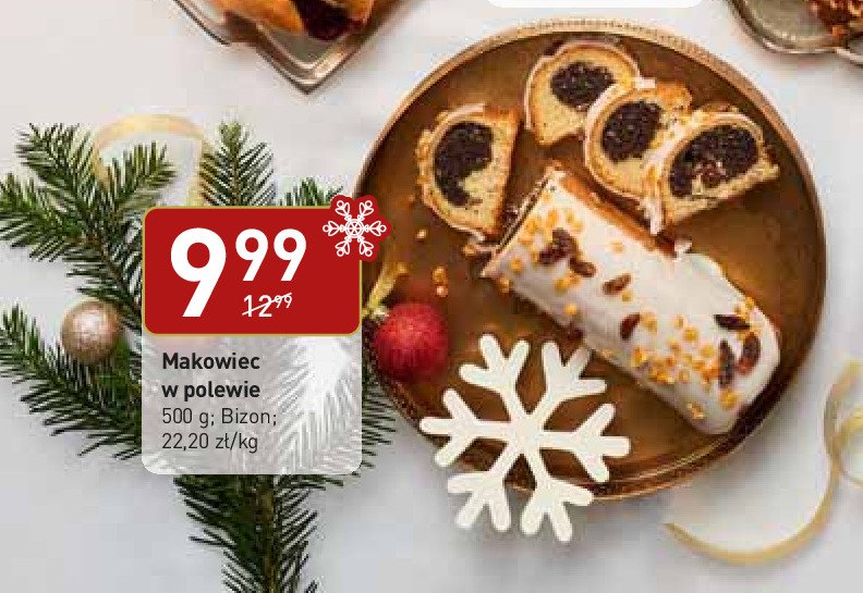 Makowiec w polewie Bizon promocja w Lidl