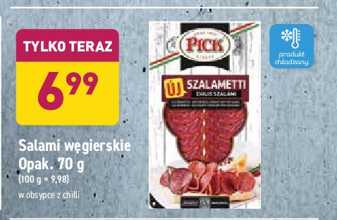 Salami w臋gierskie w obsypce chilli Pick promocja