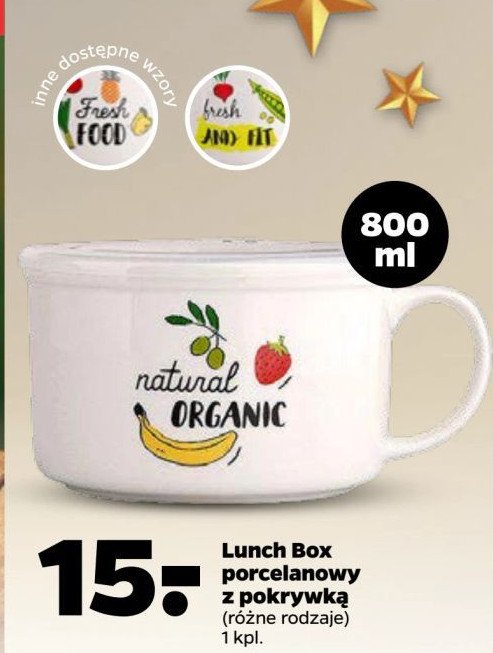 Lunch box porcelanowy 800 ml Florina (florentyna) promocja