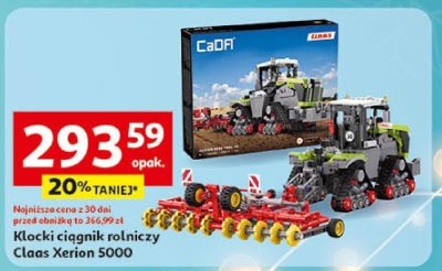 Klocki ciągnik rolniczy Claas Xerion 5000 Cada promocja w Auchan