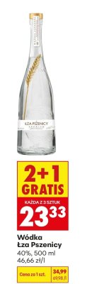 Wódka Łza Pszenicy promocja w Biedronka