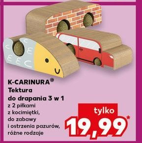 Tektura do drapania 3w1 K-classic carinura promocja