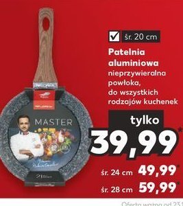 Patelnia master 24 cm Florina (florentyna) promocja