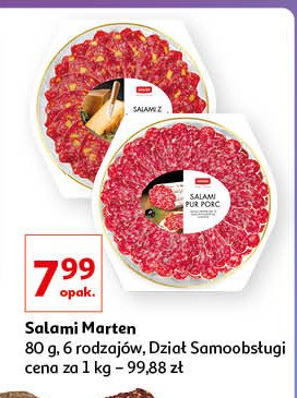 Salami pur porc Marten promocja
