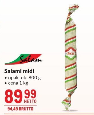 Salami promocja w Makro