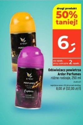Odświeżacz powietrza Ardor Perfumes różne rodzaje, 250 ml promocja w Dealz