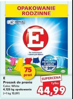 Proszek do prania białych i jasnych tkanin promocja