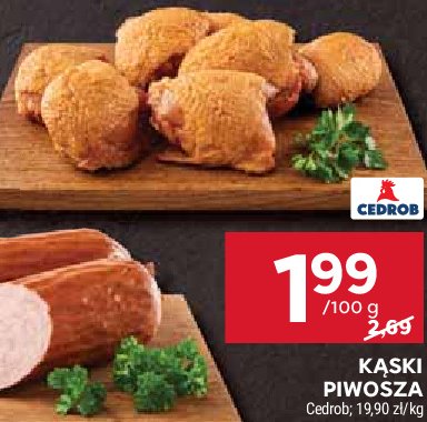 Kąski piwosza Cedrob promocja w Stokrotka