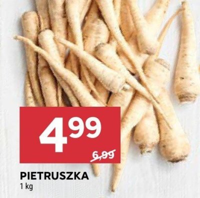 Pietruszka Carrefour targ świeżości promocja w Stokrotka