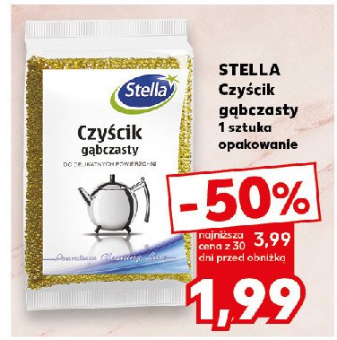 Czyścik gąbczasty Stella promocja