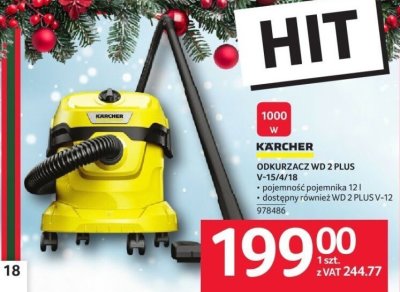 Odkurzacz WD 2 Plus Karcher 978486 promocja w Selgros