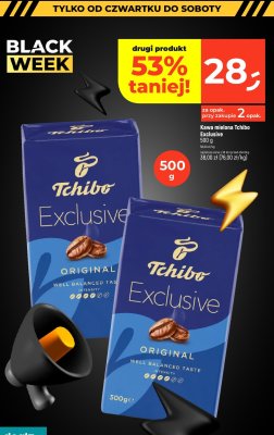 Kawa mielona Tchibo Exclusive 500 g promocja w Dealz