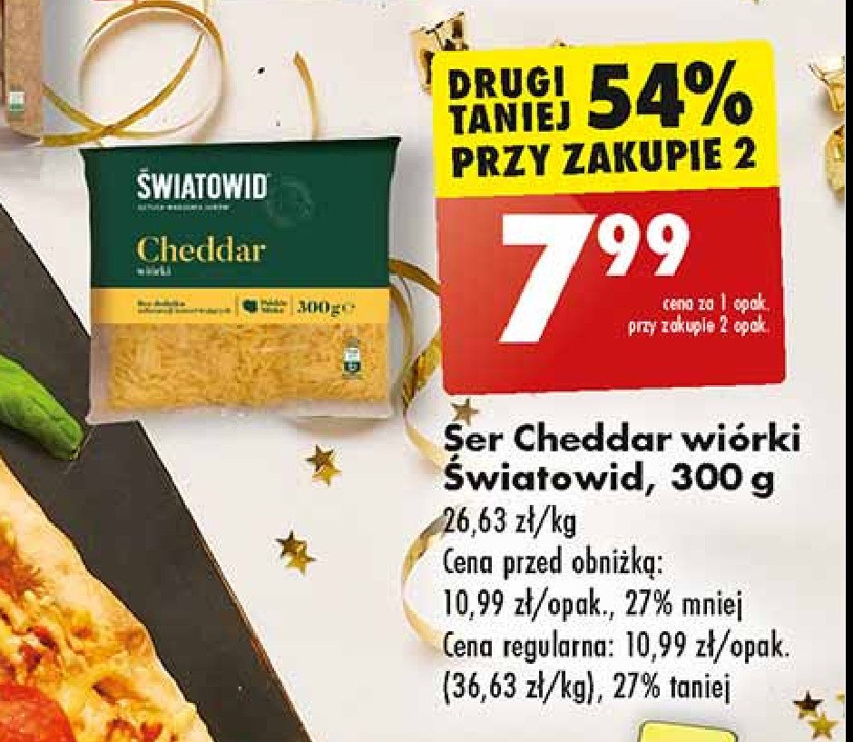 Ser cheddar tarty Światowid promocja