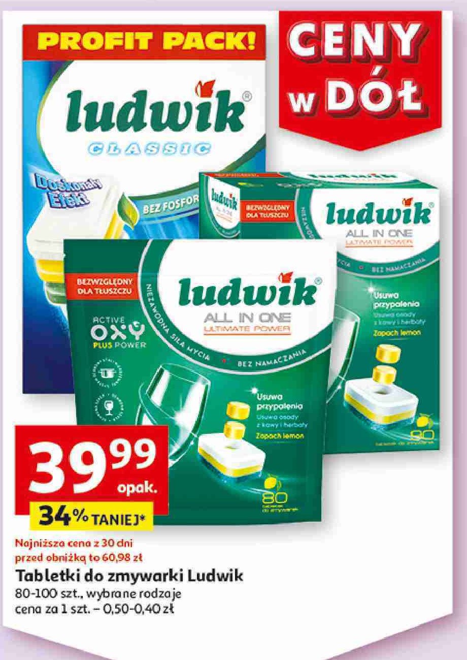 Tabletki do zmywarek doskonały efekt Ludwik classic promocja