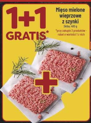 Mięso mielone wieprzowe z szynki promocja w POLOmarket