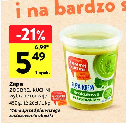 Broku艂owa Z dobrej kuchni promocja