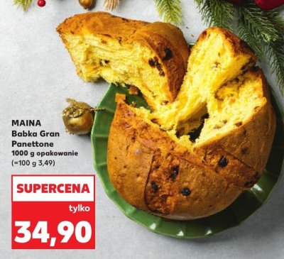 Babka Gran Panettone promocja w Kaufland