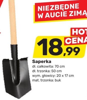 Saperka promocja w Bricomarche