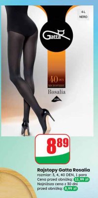 Rajstopy Gatta Rosalia rozmiar: 3, 4, 40 DEN promocja w Dino