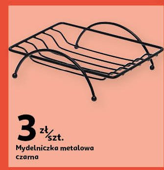 Mydelniczka metalowa promocja w Auchan