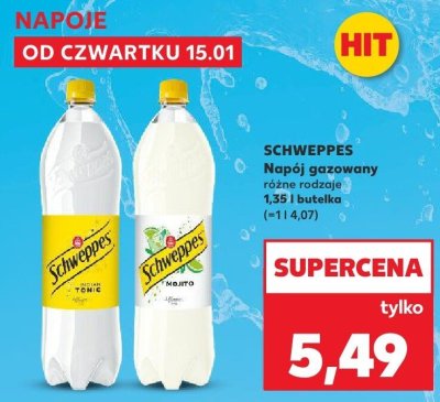 Napój gazowany różne rodzaje promocja w Kaufland