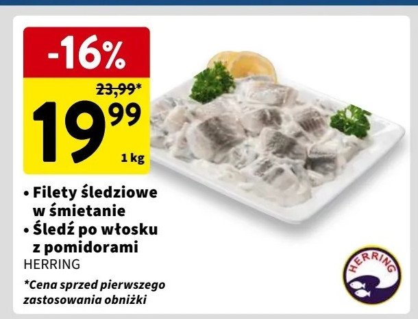 Sałatka śledziowa włoska Herring promocja