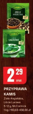 Przyprawa Kamis Ziele Angielskie promocja w Chorten