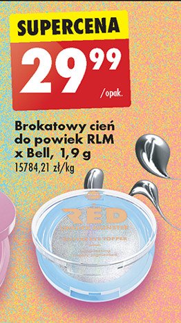 Cień do powiek brokatowy Rlm x bell promocja