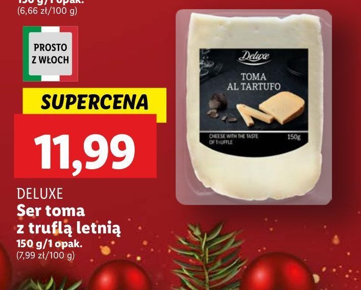 Ser toma z truflami Deluxe promocja