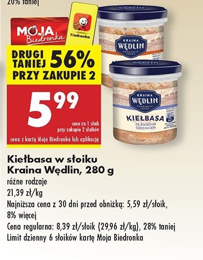 Kiełbasa klasyczna Kraina wędlin promocja